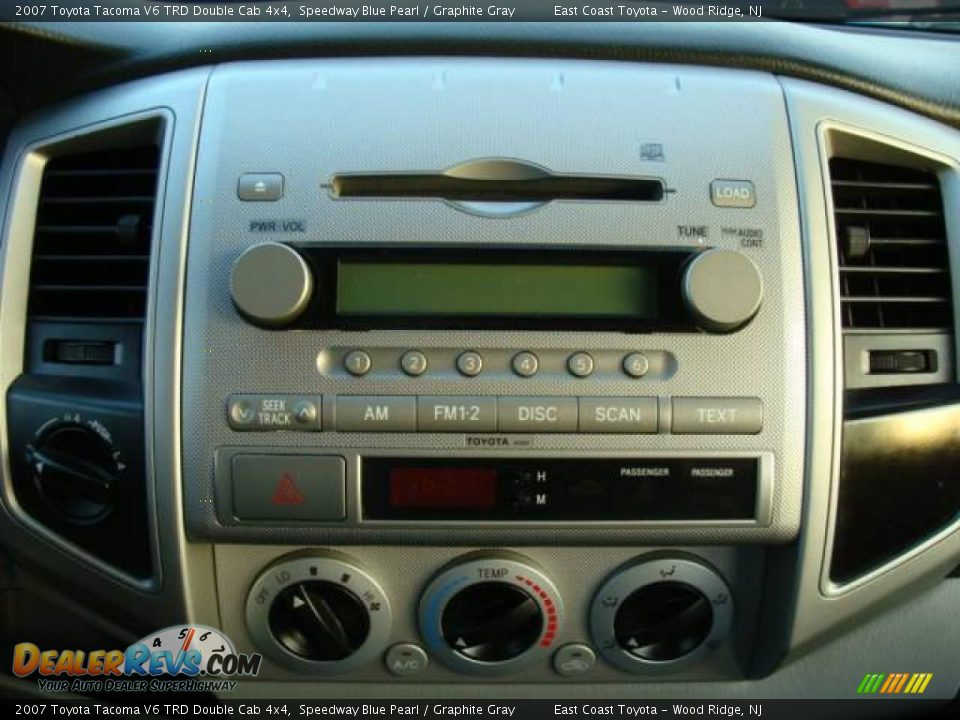 2007 Toyota Tacoma V6 TRD Double Cab 4x4 Speedway Blue Pearl / Graphite Gray Photo #11