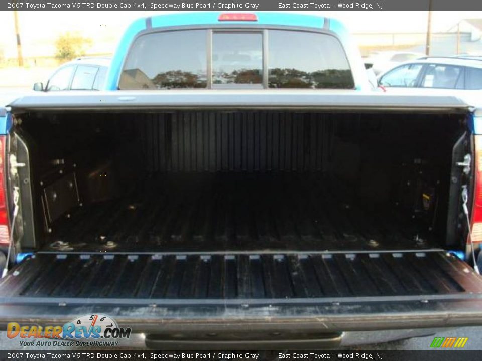 2007 Toyota Tacoma V6 TRD Double Cab 4x4 Speedway Blue Pearl / Graphite Gray Photo #13