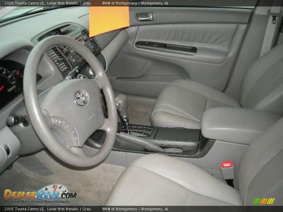 2005 Toyota Camry LE Lunar Mist Metallic / Gray Photo #5