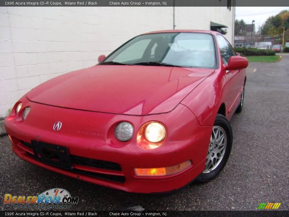 1996 Acura Integra GS-R Coupe Milano Red / Black Photo #1