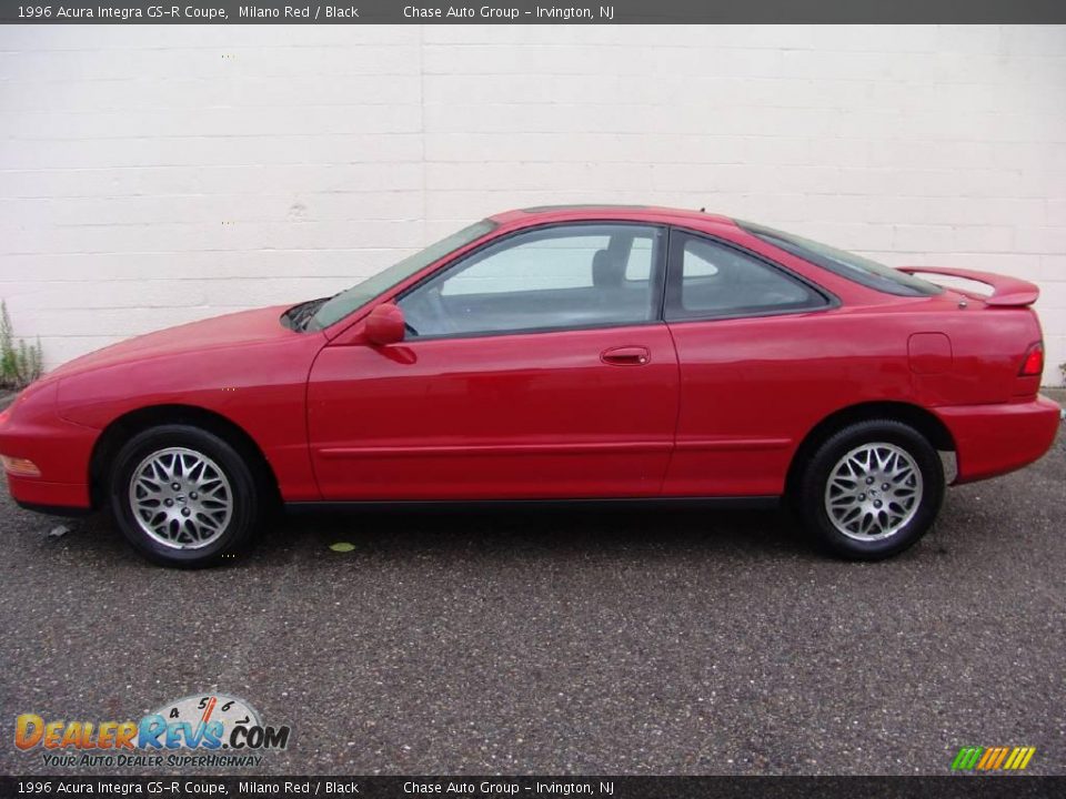1996 Acura Integra GS-R Coupe Milano Red / Black Photo #2