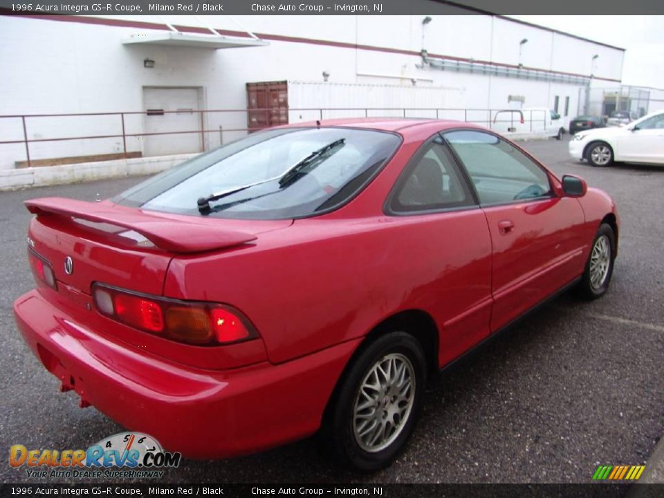 1996 Acura Integra GS-R Coupe Milano Red / Black Photo #3
