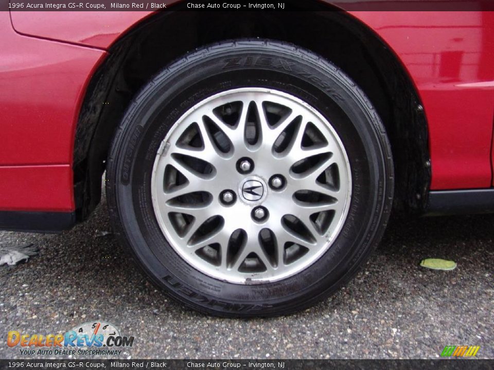 1996 Acura Integra GS-R Coupe Milano Red / Black Photo #9