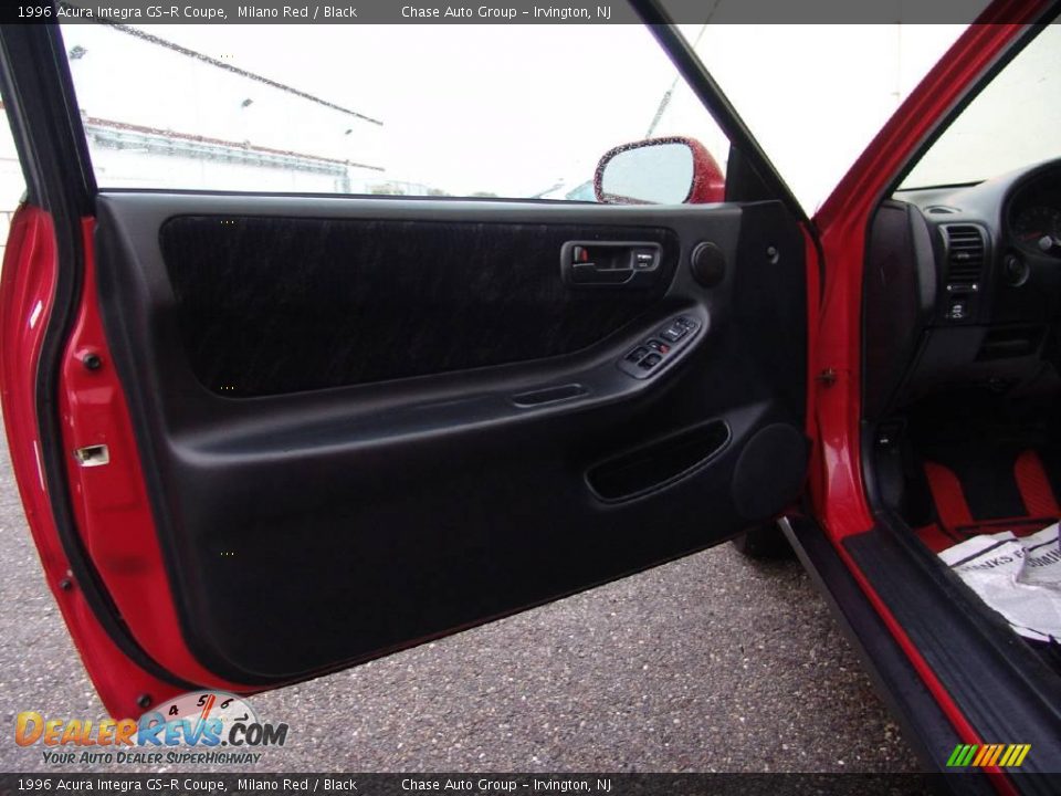 1996 Acura Integra GS-R Coupe Milano Red / Black Photo #11