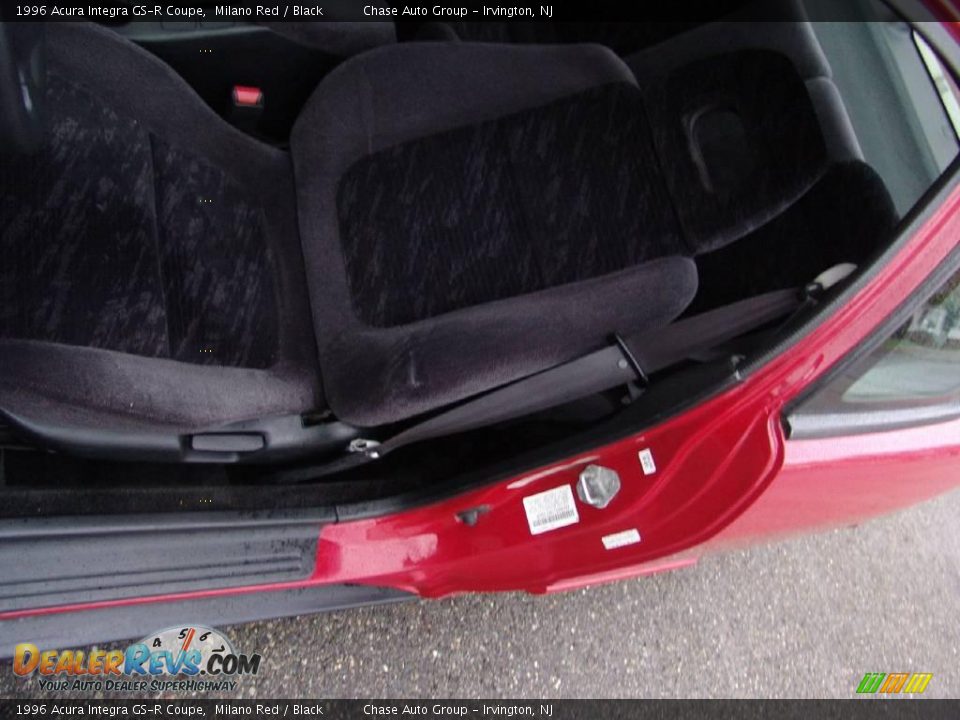 1996 Acura Integra GS-R Coupe Milano Red / Black Photo #16