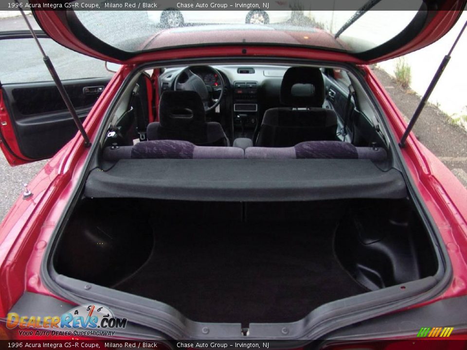 1996 Acura Integra GS-R Coupe Milano Red / Black Photo #17