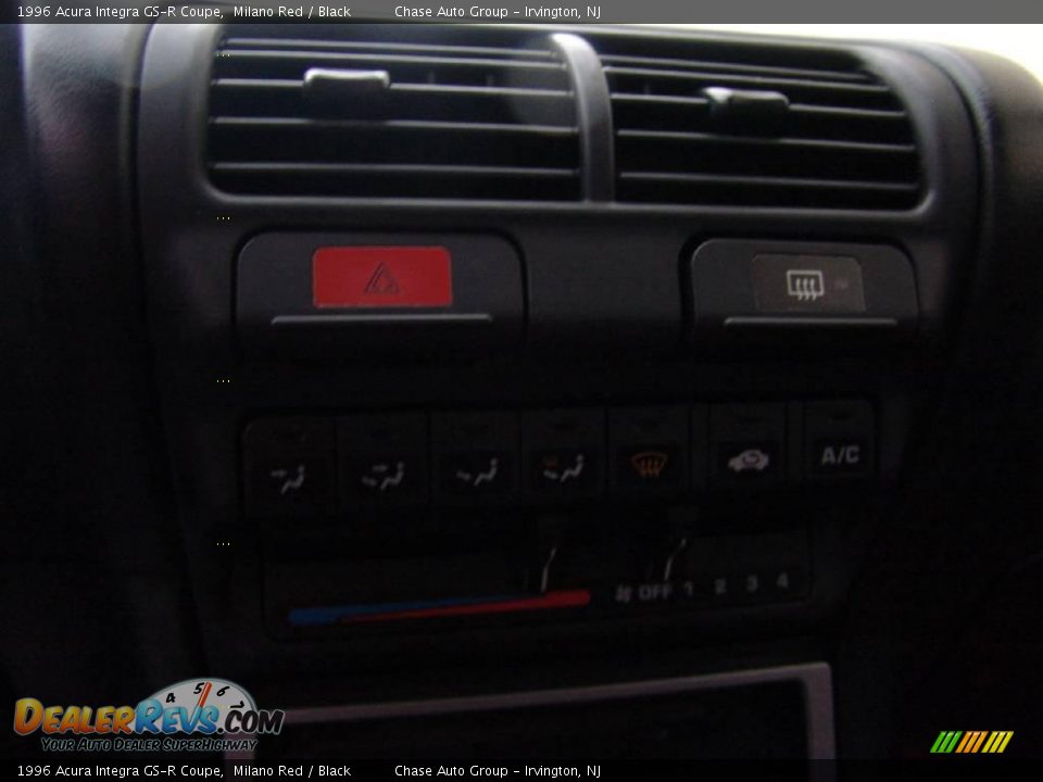 1996 Acura Integra GS-R Coupe Milano Red / Black Photo #20