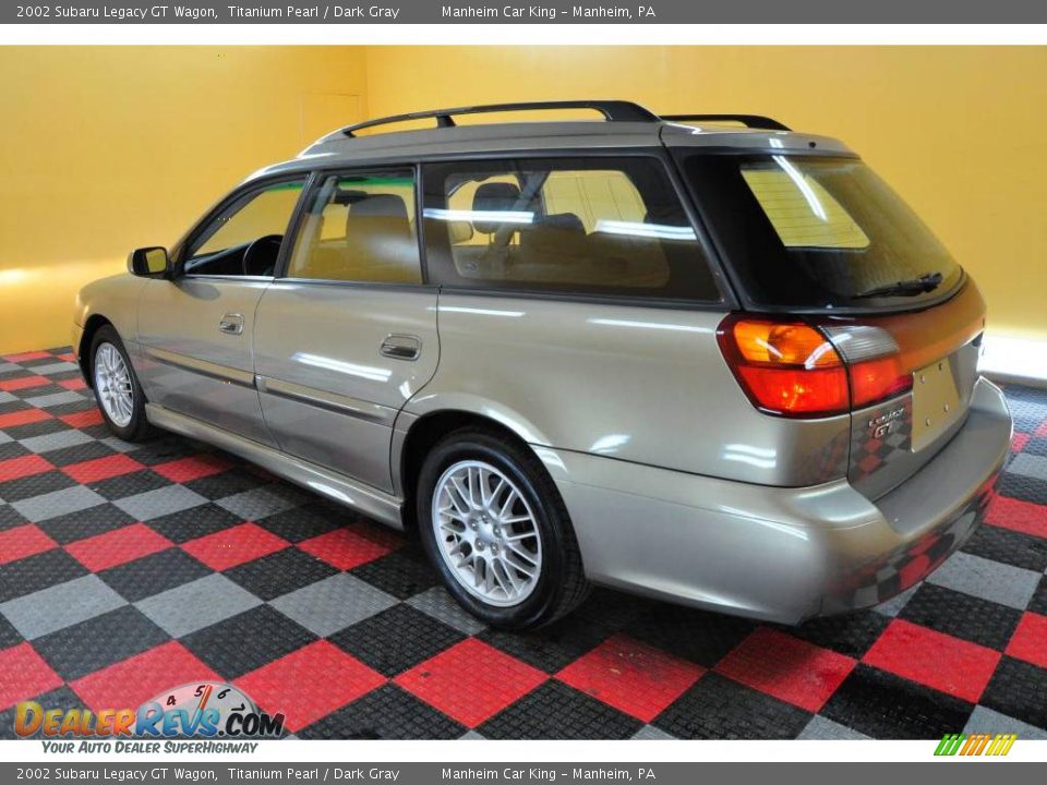 2002 Subaru Legacy GT Wagon Titanium Pearl / Dark Gray Photo #4