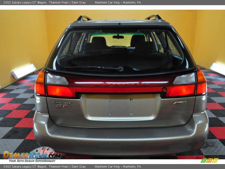2002 Subaru Legacy GT Wagon Titanium Pearl / Dark Gray Photo #5