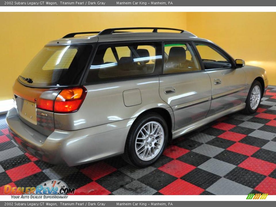 2002 Subaru Legacy GT Wagon Titanium Pearl / Dark Gray Photo #6
