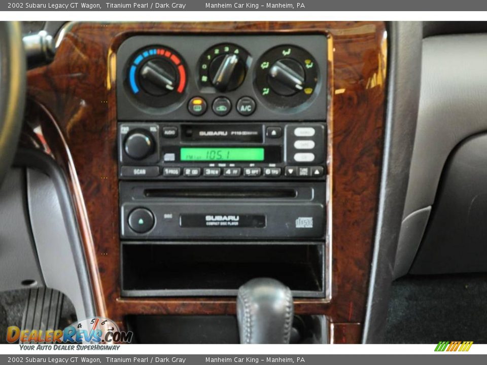 2002 Subaru Legacy GT Wagon Titanium Pearl / Dark Gray Photo #8