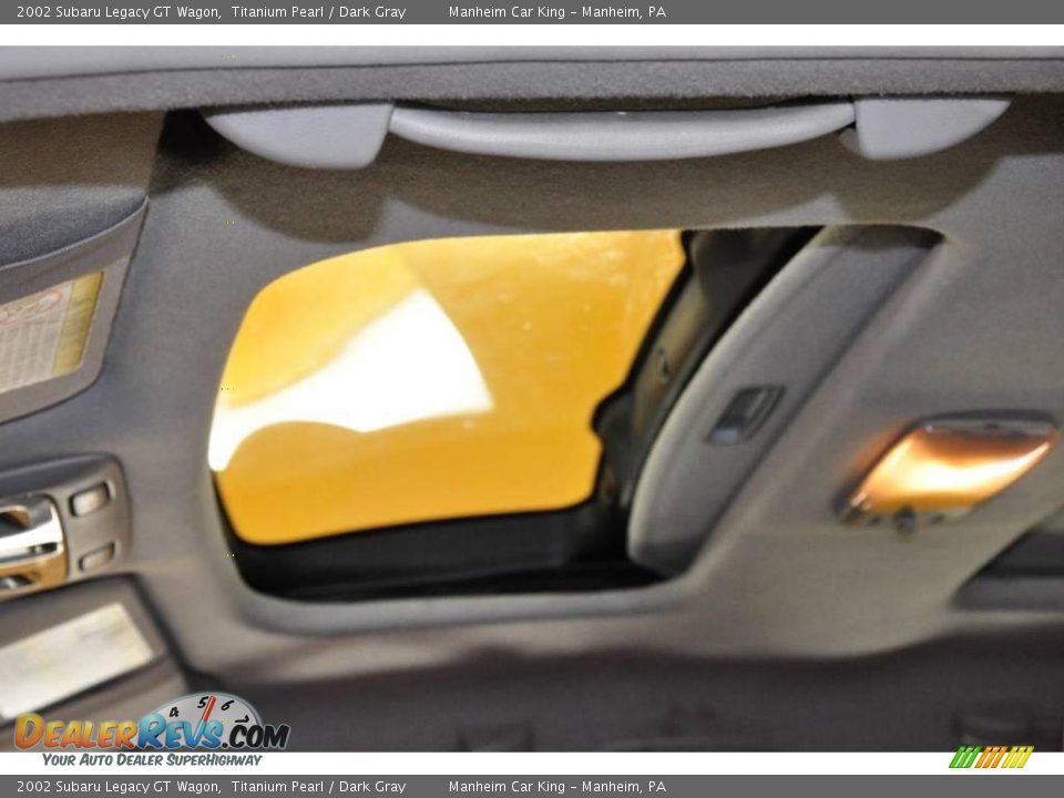 2002 Subaru Legacy GT Wagon Titanium Pearl / Dark Gray Photo #9