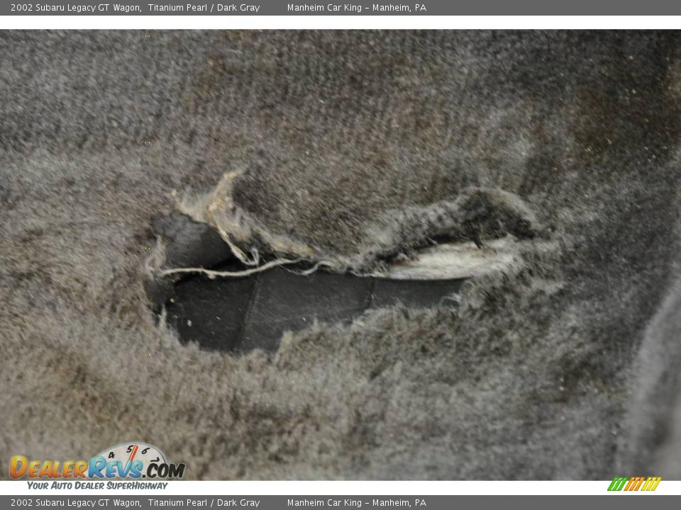 2002 Subaru Legacy GT Wagon Titanium Pearl / Dark Gray Photo #11