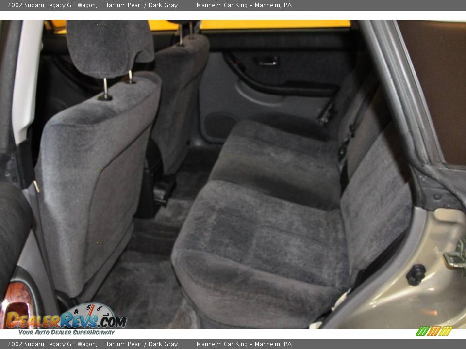 2002 Subaru Legacy GT Wagon Titanium Pearl / Dark Gray Photo #14