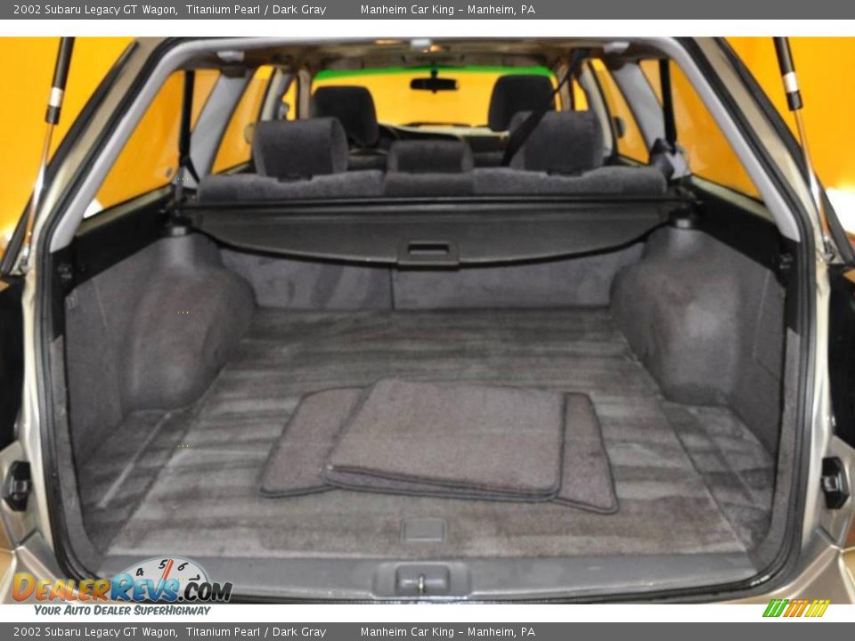 2002 Subaru Legacy GT Wagon Titanium Pearl / Dark Gray Photo #15