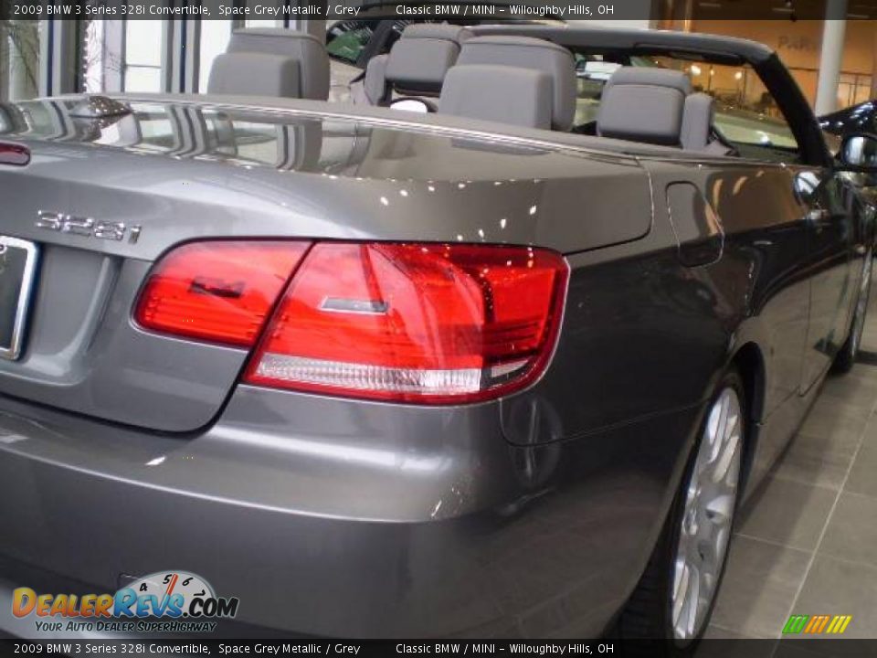 2009 BMW 3 Series 328i Convertible Space Grey Metallic / Grey Photo #1