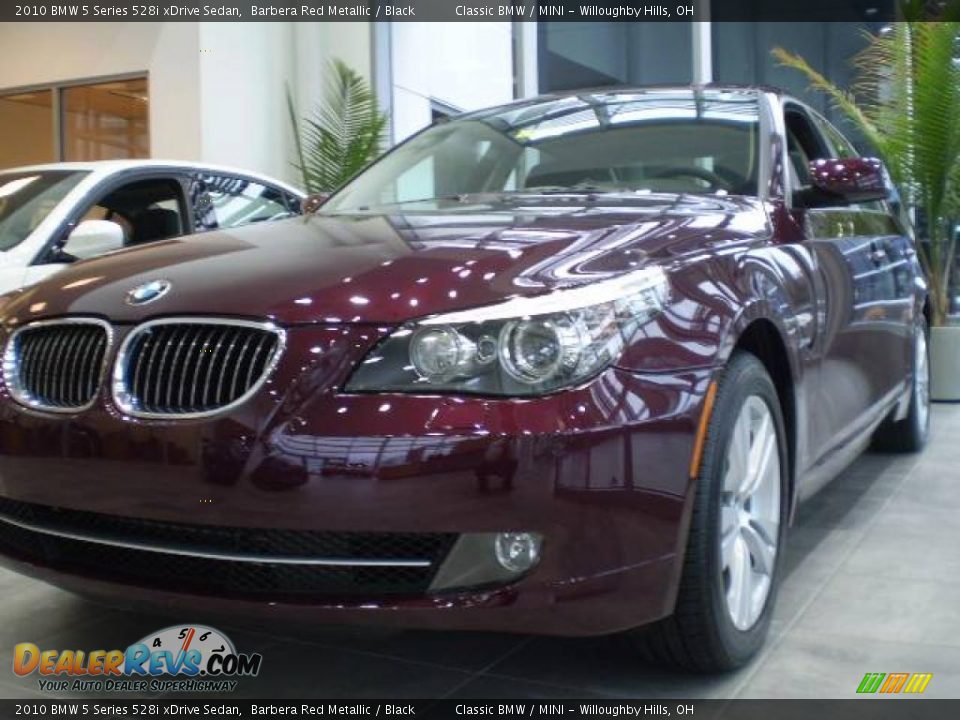 2010 BMW 5 Series 528i xDrive Sedan Barbera Red Metallic / Black Photo #1