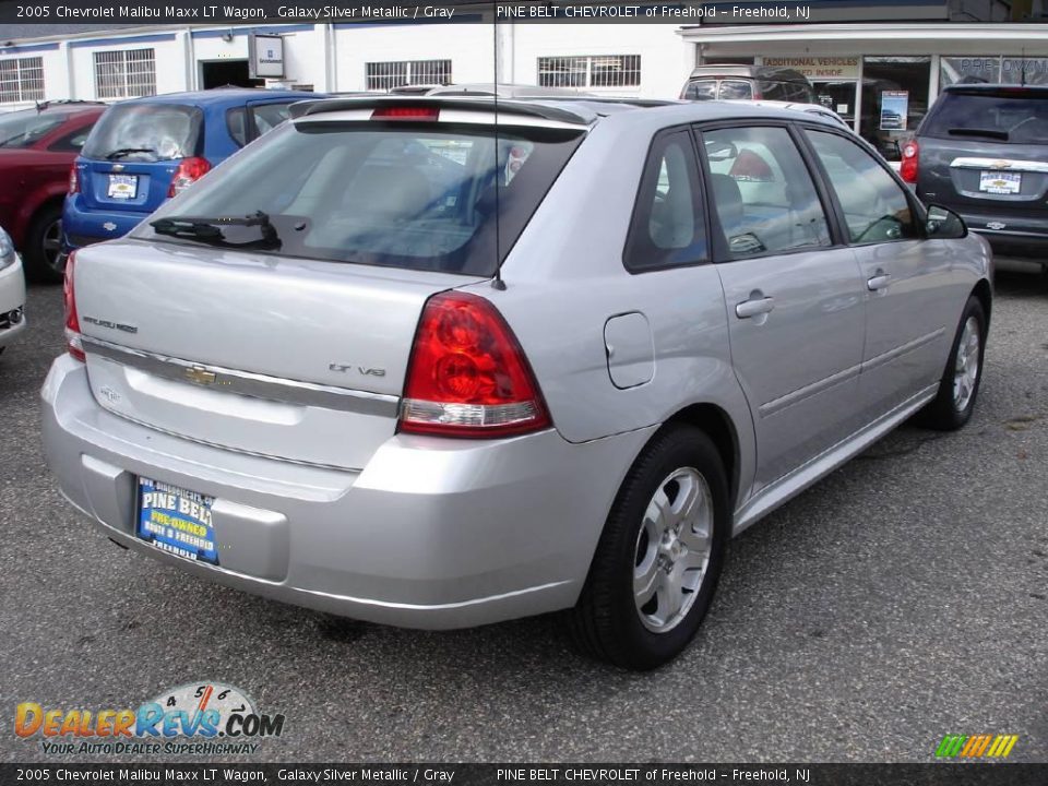 2005 Chevrolet Malibu Maxx LT Wagon Galaxy Silver Metallic / Gray Photo #4