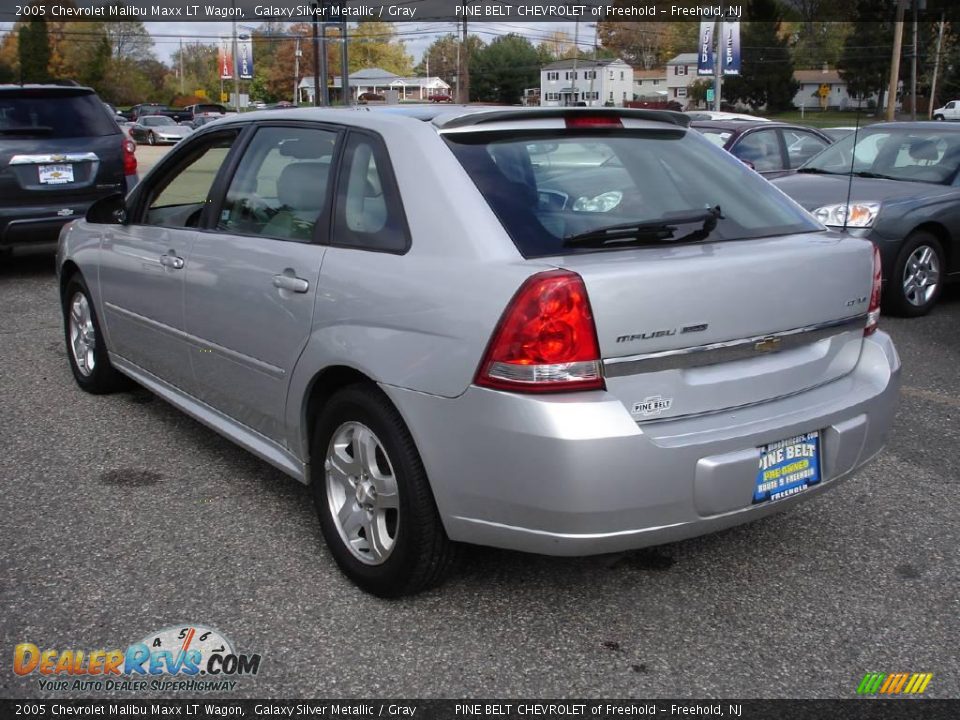 2005 Chevrolet Malibu Maxx LT Wagon Galaxy Silver Metallic / Gray Photo #5