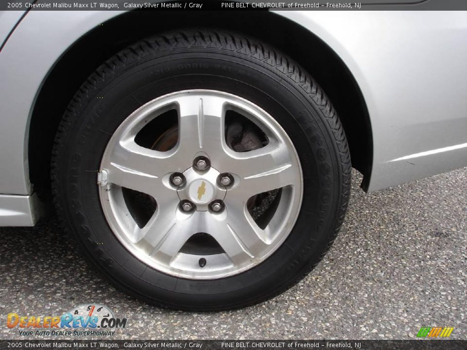 2005 Chevrolet Malibu Maxx LT Wagon Galaxy Silver Metallic / Gray Photo #6