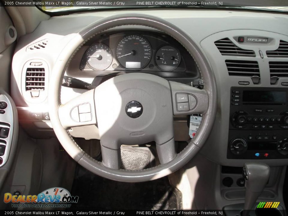 2005 Chevrolet Malibu Maxx LT Wagon Galaxy Silver Metallic / Gray Photo #12