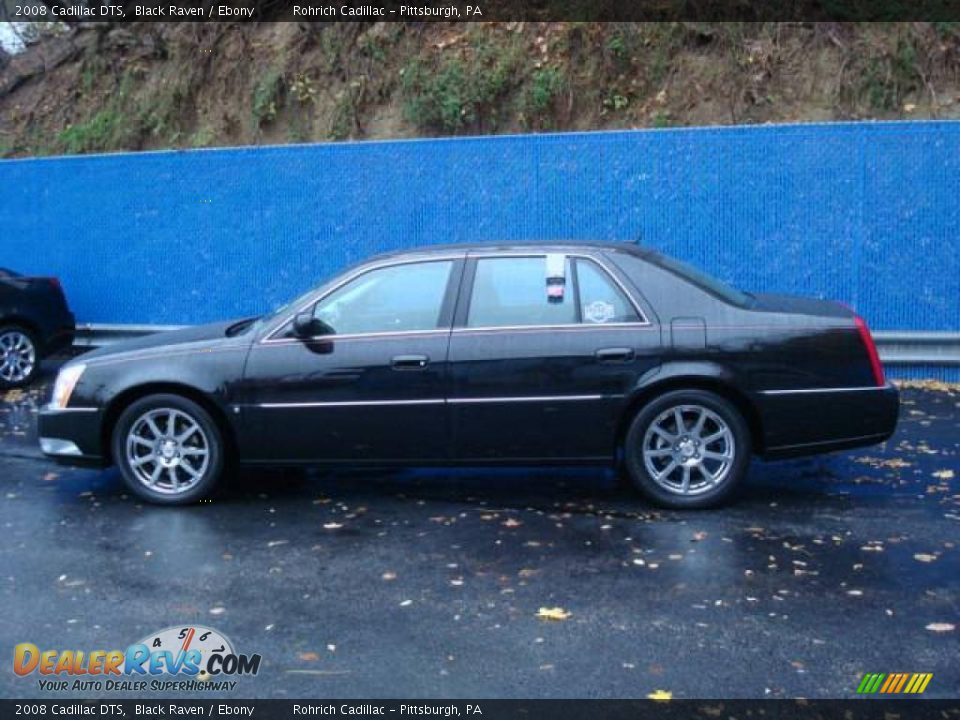 2008 Cadillac DTS Black Raven / Ebony Photo #2