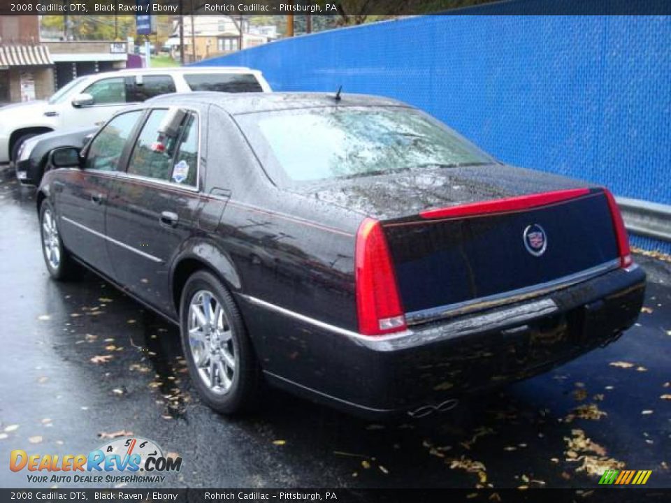 2008 Cadillac DTS Black Raven / Ebony Photo #3