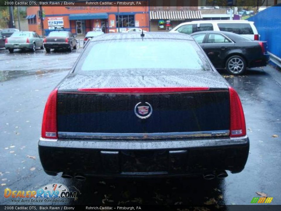 2008 Cadillac DTS Black Raven / Ebony Photo #4