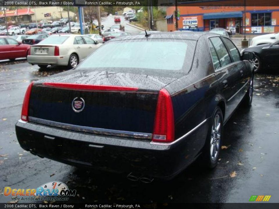 2008 Cadillac DTS Black Raven / Ebony Photo #5