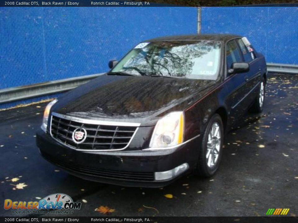 2008 Cadillac DTS Black Raven / Ebony Photo #8