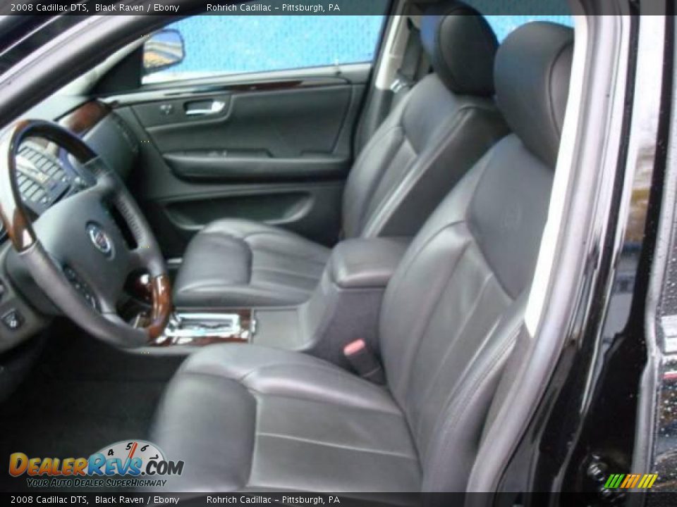 2008 Cadillac DTS Black Raven / Ebony Photo #10