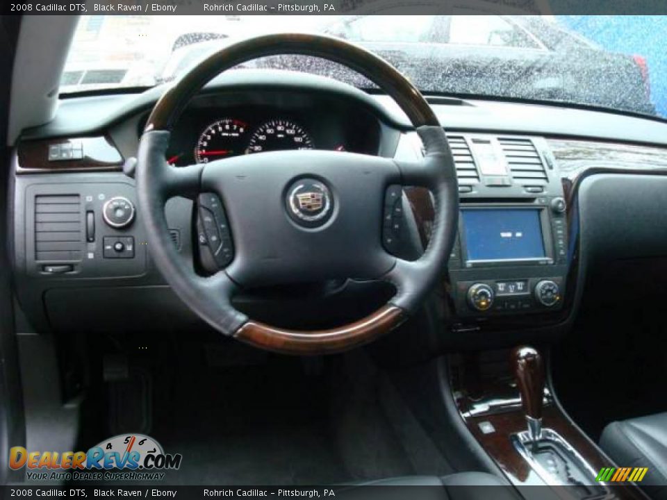 2008 Cadillac DTS Black Raven / Ebony Photo #12