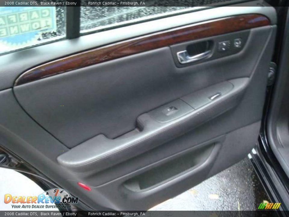 2008 Cadillac DTS Black Raven / Ebony Photo #13