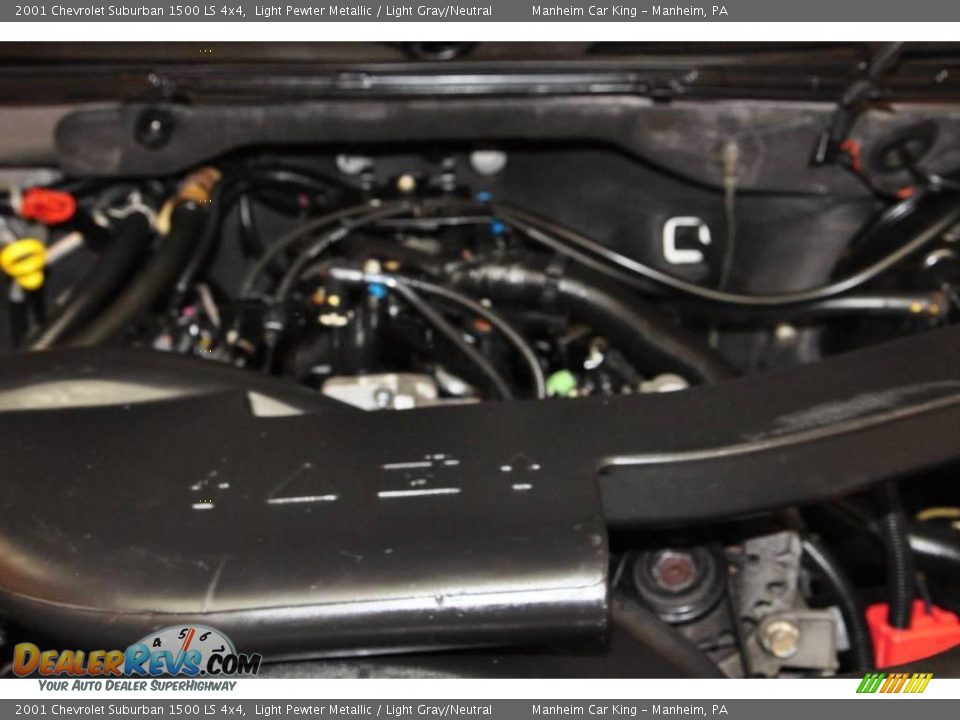 2001 Chevrolet Suburban 1500 LS 4x4 Light Pewter Metallic / Light Gray/Neutral Photo #30