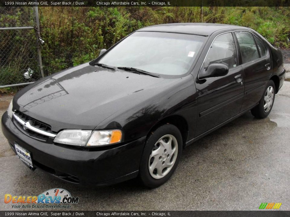 1999 Nissan altima gxe black #8