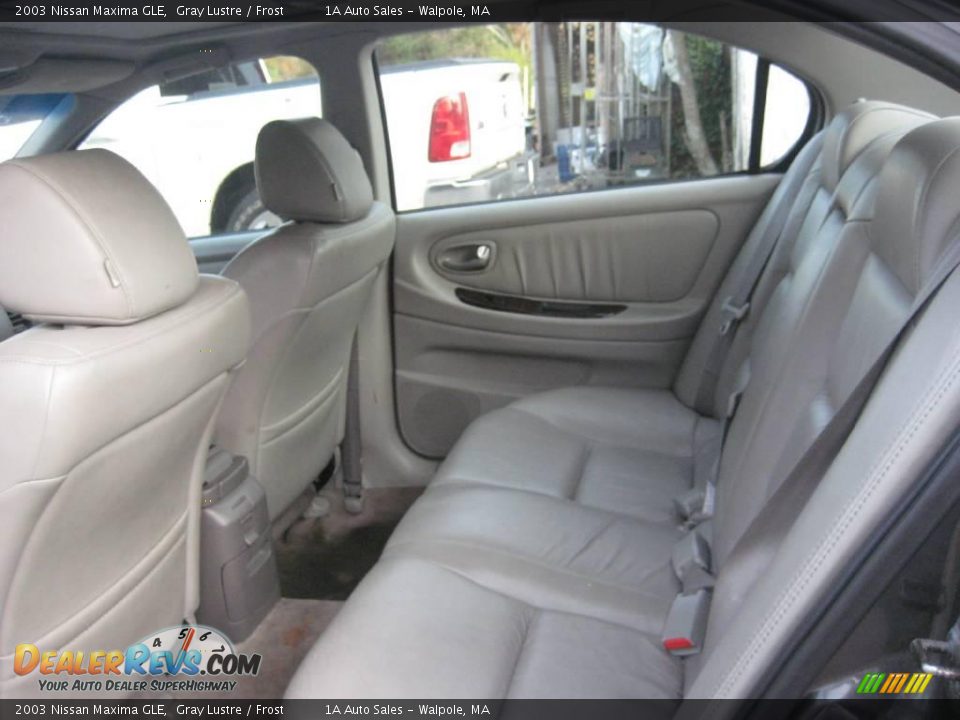 2003 Nissan Maxima GLE Gray Lustre / Frost Photo #4