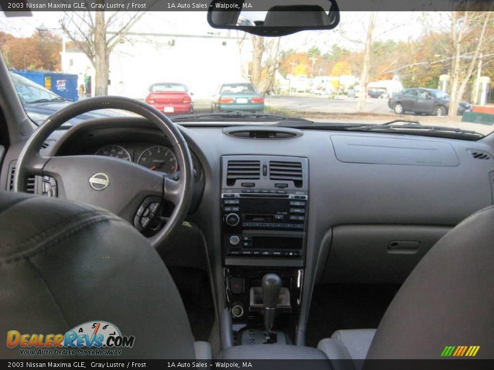 2003 Nissan Maxima GLE Gray Lustre / Frost Photo #5