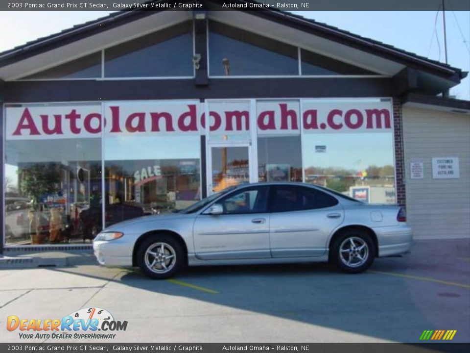 2003 Pontiac Grand Prix GT Sedan Galaxy Silver Metallic / Graphite Photo #1