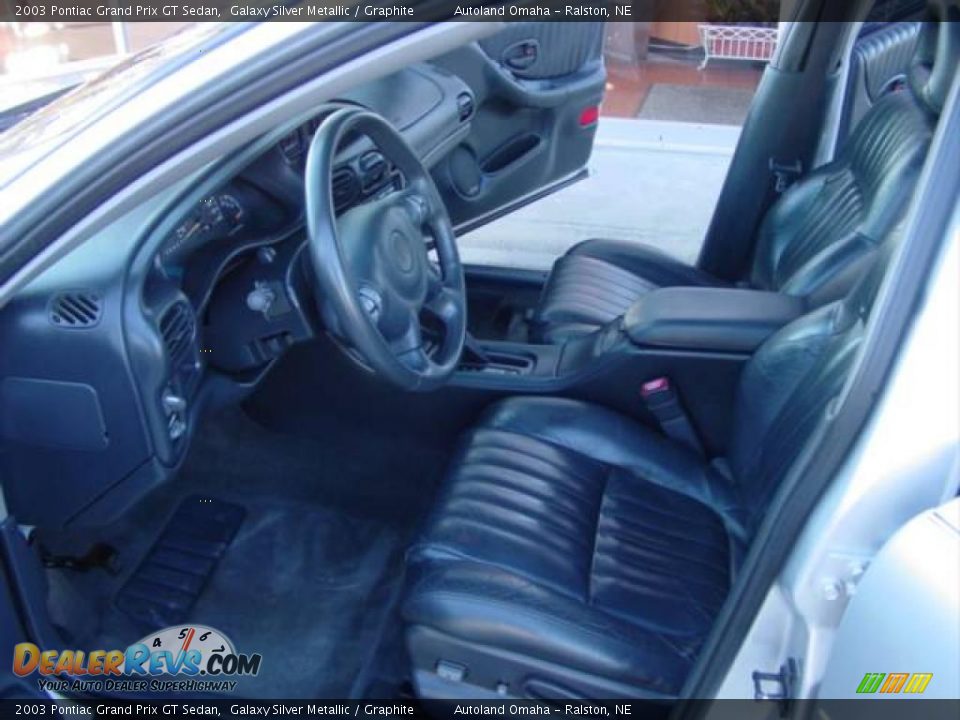 2003 Pontiac Grand Prix GT Sedan Galaxy Silver Metallic / Graphite Photo #2
