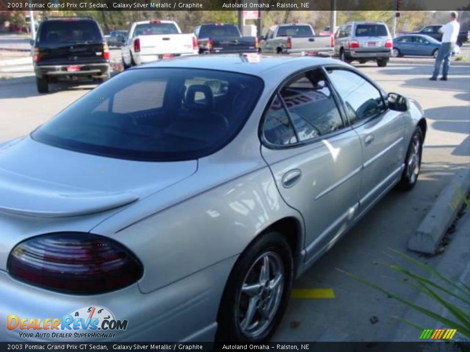 2003 Pontiac Grand Prix GT Sedan Galaxy Silver Metallic / Graphite Photo #3