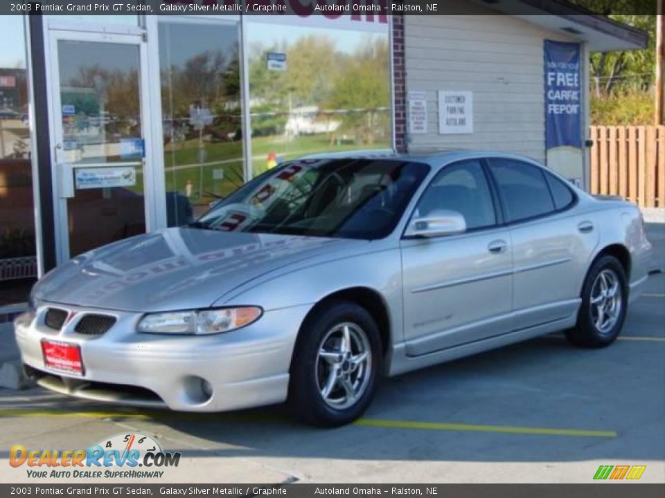 2003 Pontiac Grand Prix GT Sedan Galaxy Silver Metallic / Graphite Photo #5