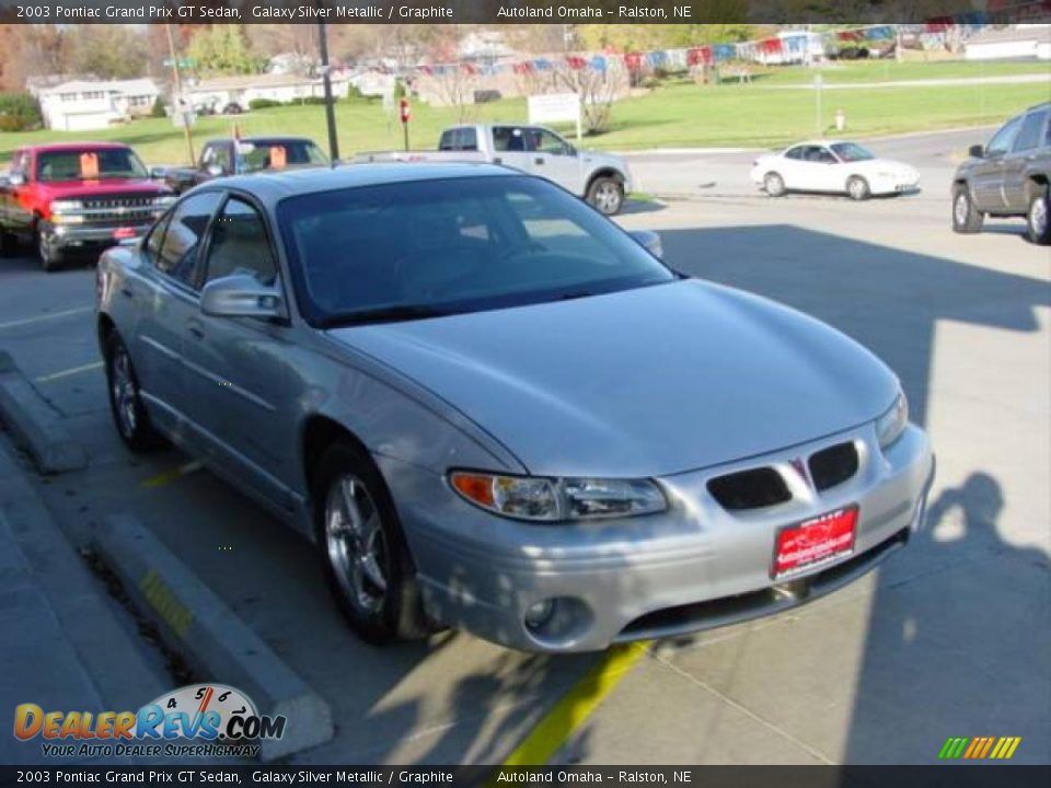 2003 Pontiac Grand Prix GT Sedan Galaxy Silver Metallic / Graphite Photo #15