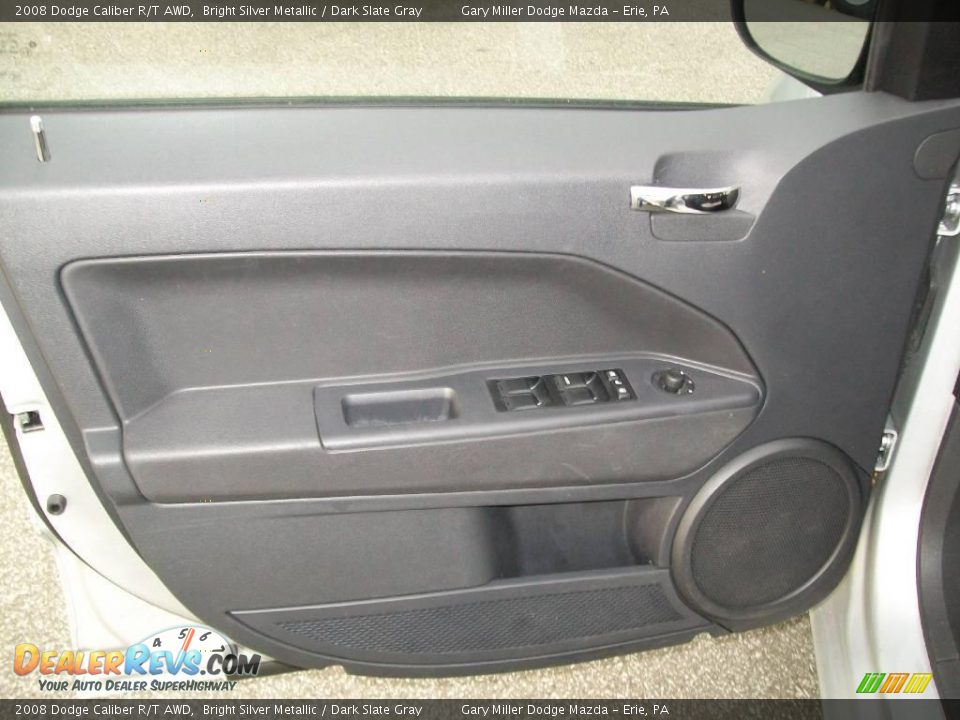 2008 Dodge Caliber R/T AWD Bright Silver Metallic / Dark Slate Gray Photo #10