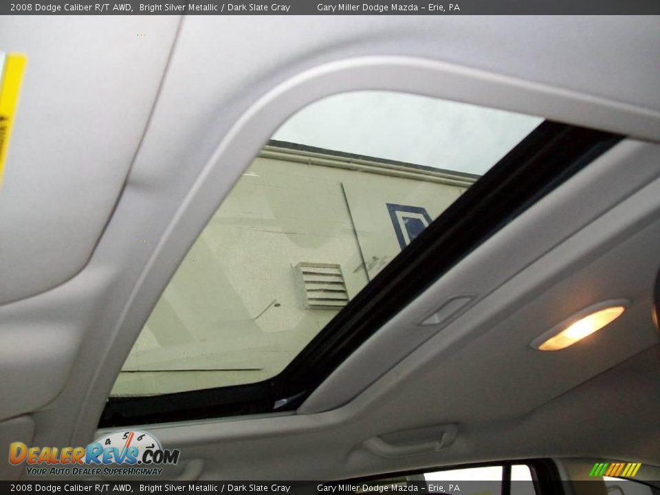 2008 Dodge Caliber R/T AWD Bright Silver Metallic / Dark Slate Gray Photo #11