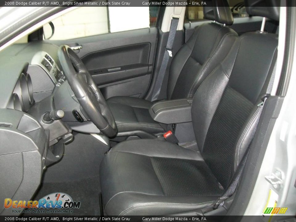 2008 Dodge Caliber R/T AWD Bright Silver Metallic / Dark Slate Gray Photo #12