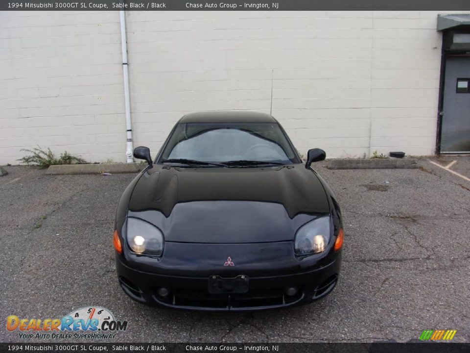 1994 Mitsubishi 3000GT SL Coupe Sable Black / Black Photo #4