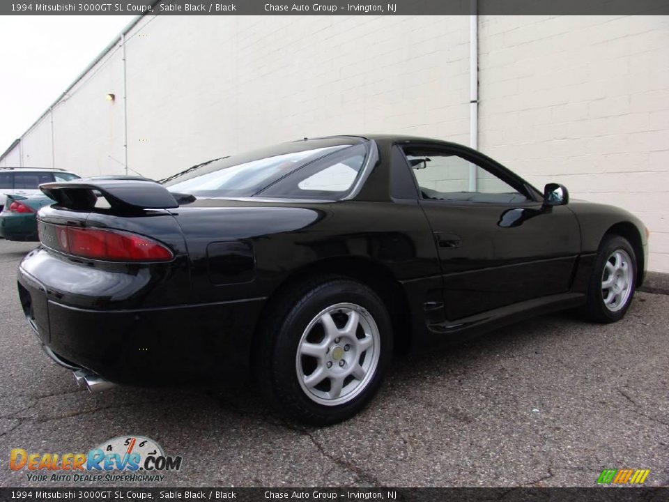 1994 Mitsubishi 3000GT SL Coupe Sable Black / Black Photo #9
