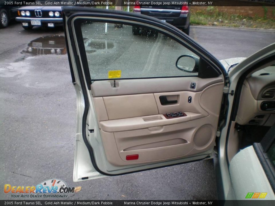 2005 Ford Taurus SEL Gold Ash Metallic / Medium/Dark Pebble Photo #15