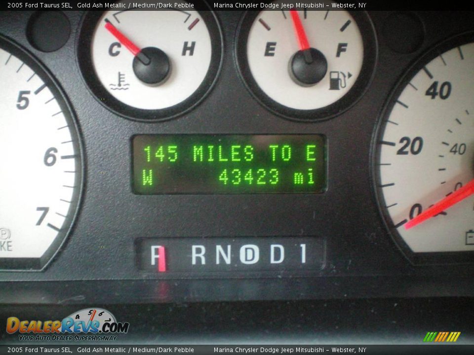 2005 Ford Taurus SEL Gold Ash Metallic / Medium/Dark Pebble Photo #26
