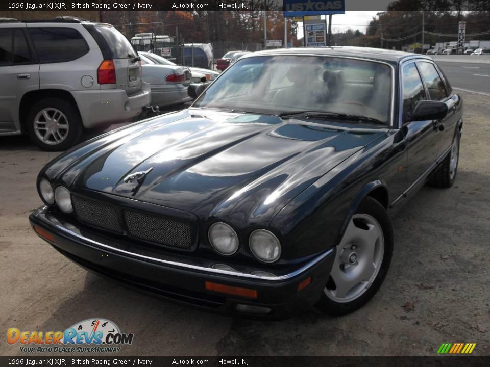 1996 Jaguar XJ XJR British Racing Green / Ivory Photo #2